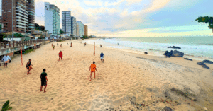 Praia de Areia Preta em Natal-RN