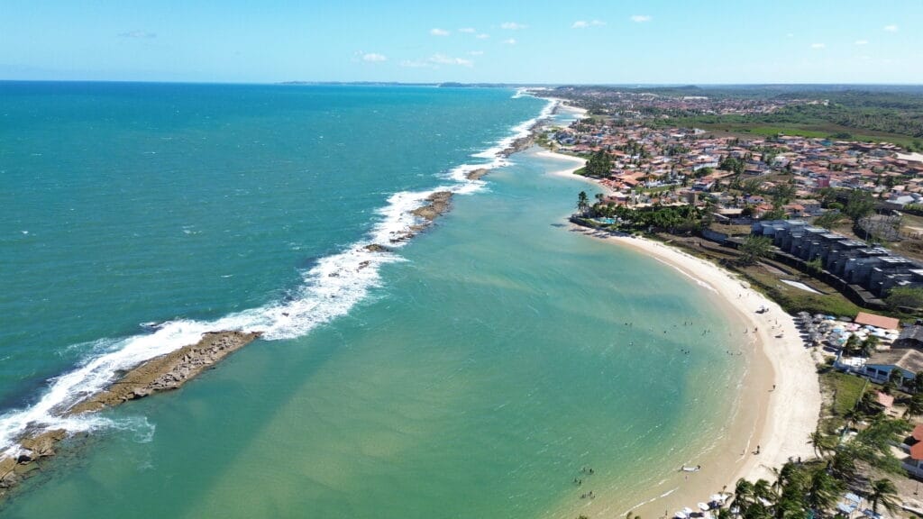 O que fazer no rio grande do norte 6 Praia de camurupim drone horizontal 1 2 1